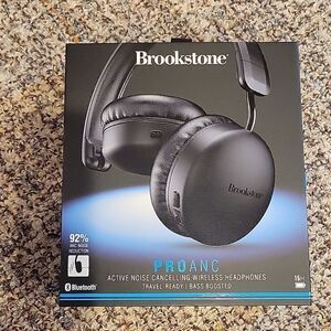 Brookstone wireless headphones Travel-Ready